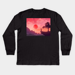 The Last Samurai Kids Long Sleeve T-Shirt